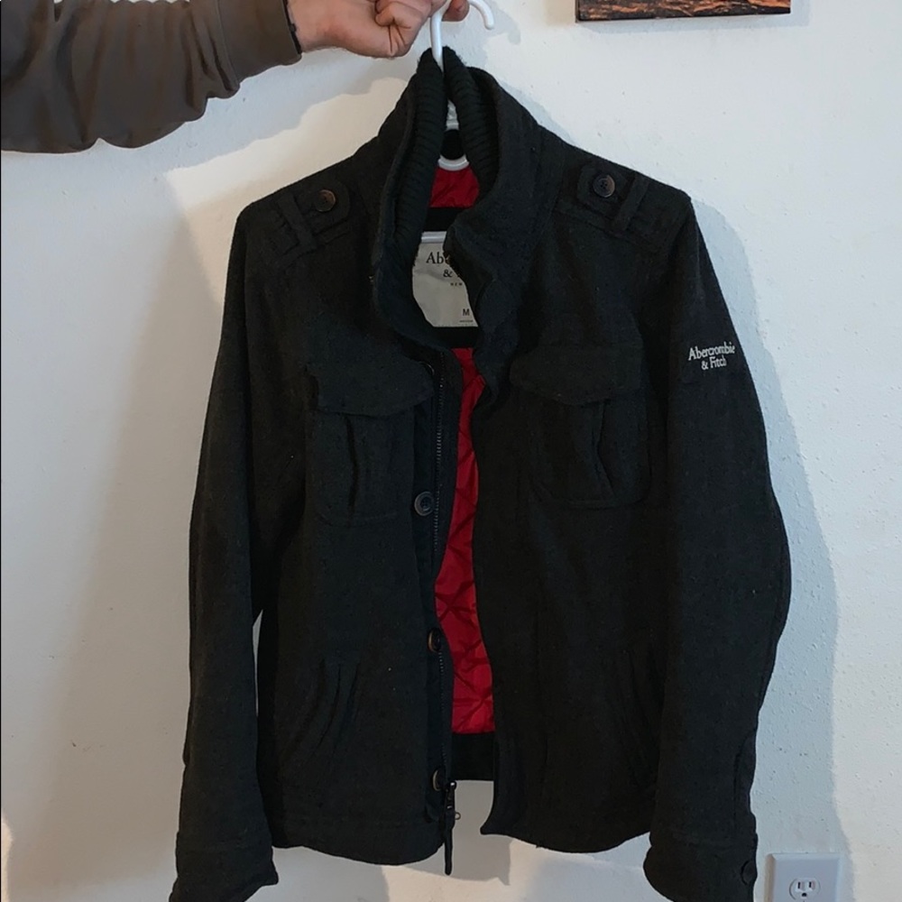 Abercrombie men’s pea coact